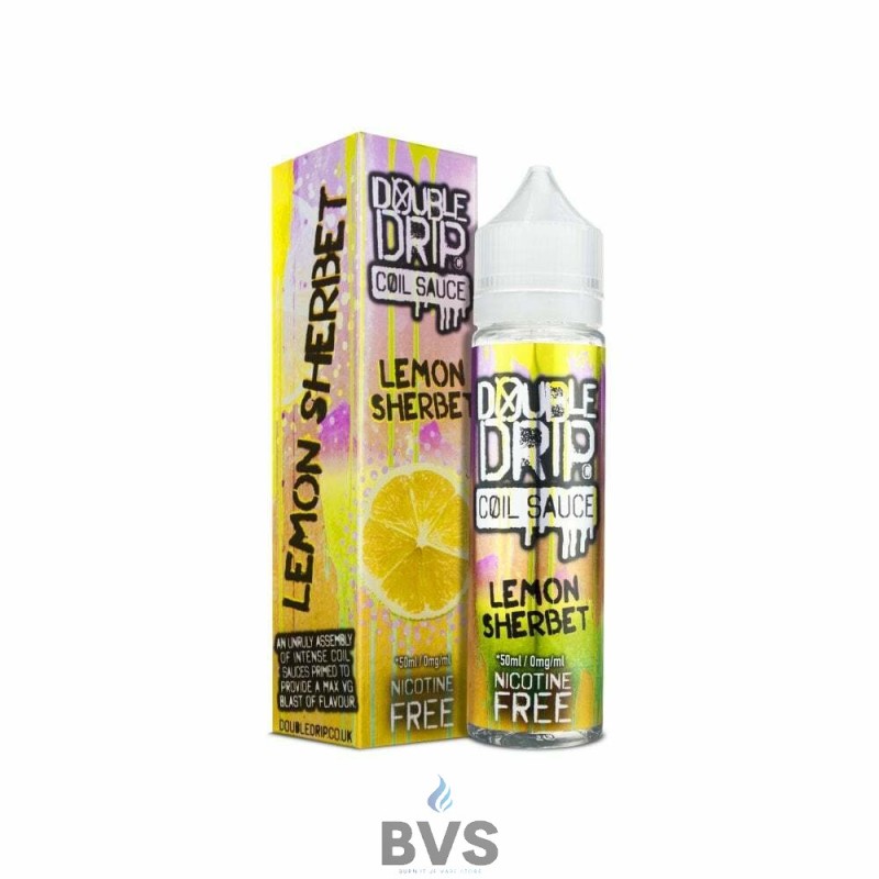 LEMON SHERBET ELIQUID BY DOUBLE DRIP 50ML LEMON SHERBET ELIQUID BY DOUBLE DRIP 50ML
