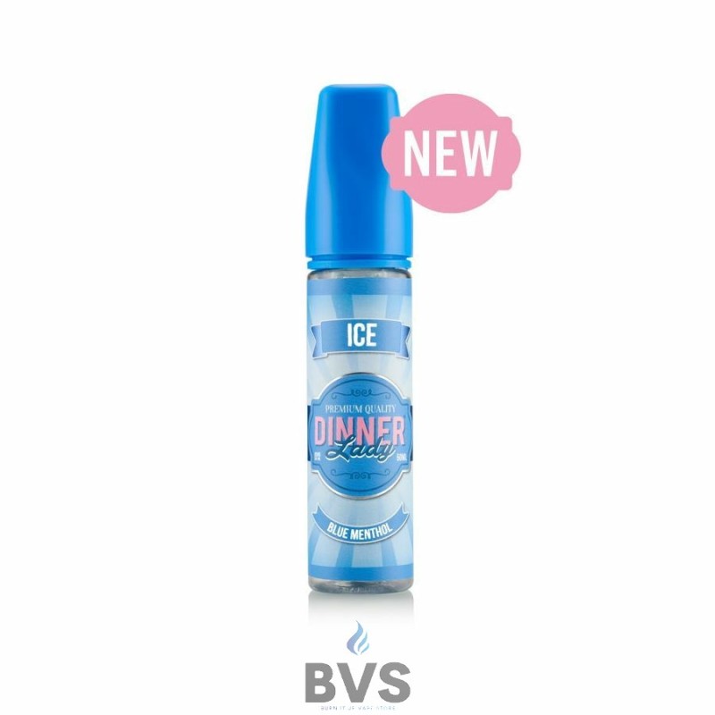 BLUE MENTHOL SHORTFILL BY DINNER LADY 50ML BLUE MENTHOL SHORTFILL BY DINNER LADY 50ML