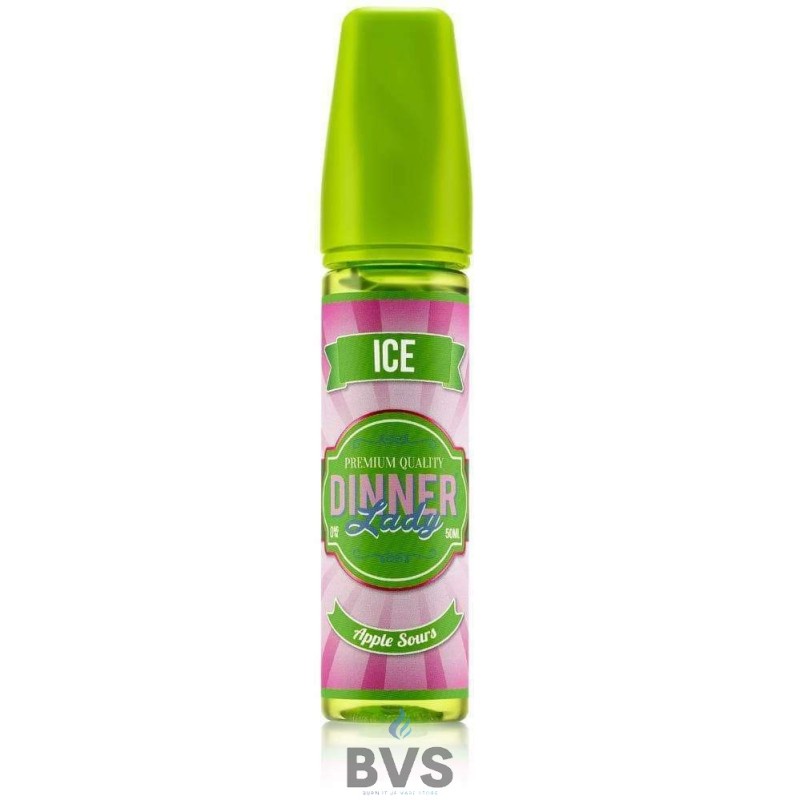 APPLE SOURS ICE SHORTFILL BY DINNER LADY 50ML APPLE SOURS ICE SHORTFILL BY DINNER LADY 50ML