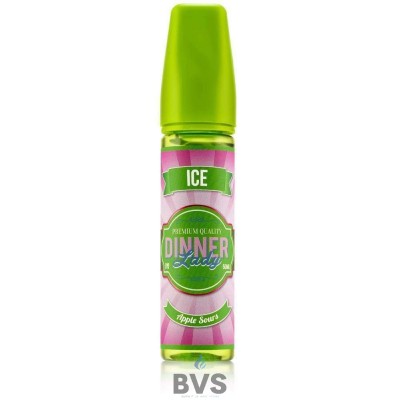 APPLE SOURS ICE SHORTFILL BY DINNER LADY 50ML