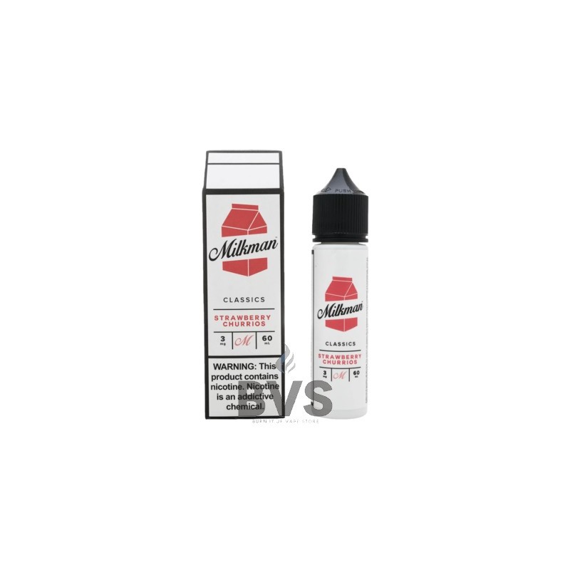STRAWBERRY CHURRIOS 50ML SHORTFILL BY THE MILKMAN STRAWBERRY CHURRIOS 50ML SHORTFILL BY THE MILKMAN