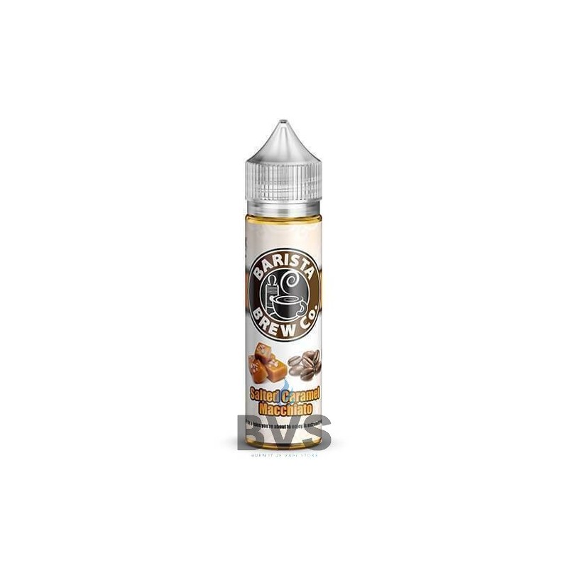 SALTED CARAMEL MACCHIATO 50ML SHORTFILL BY BARISTA BREW CO SALTED CARAMEL MACCHIATO 50ML SHORTFILL BY BARISTA BREW CO