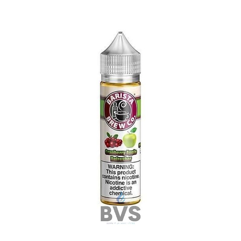 CRANBERRY APPLE REFRESHER 50ML SHORTFILL by BARISTA BREW CRANBERRY APPLE REFRESHER 50ML SHORTFILL by BARISTA BREW
