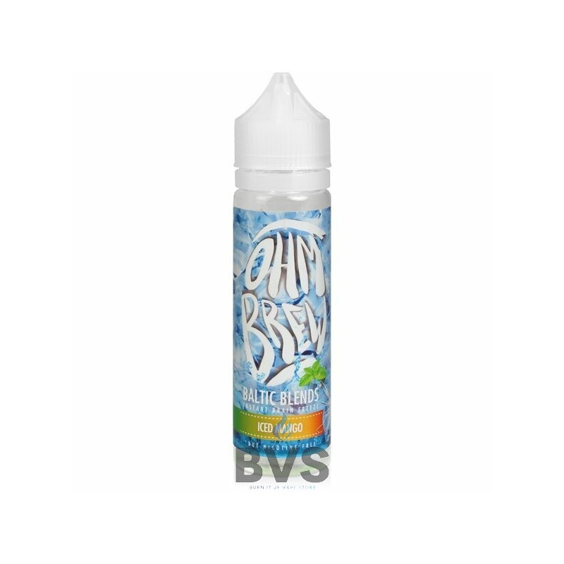 ICED MANGO SHORTFILL E-LIQUID BY OHM BREW BALTIC BLENDS 50ML ICED MANGO SHORTFILL E-LIQUID BY OHM BREW BALTIC BLENDS 50ML