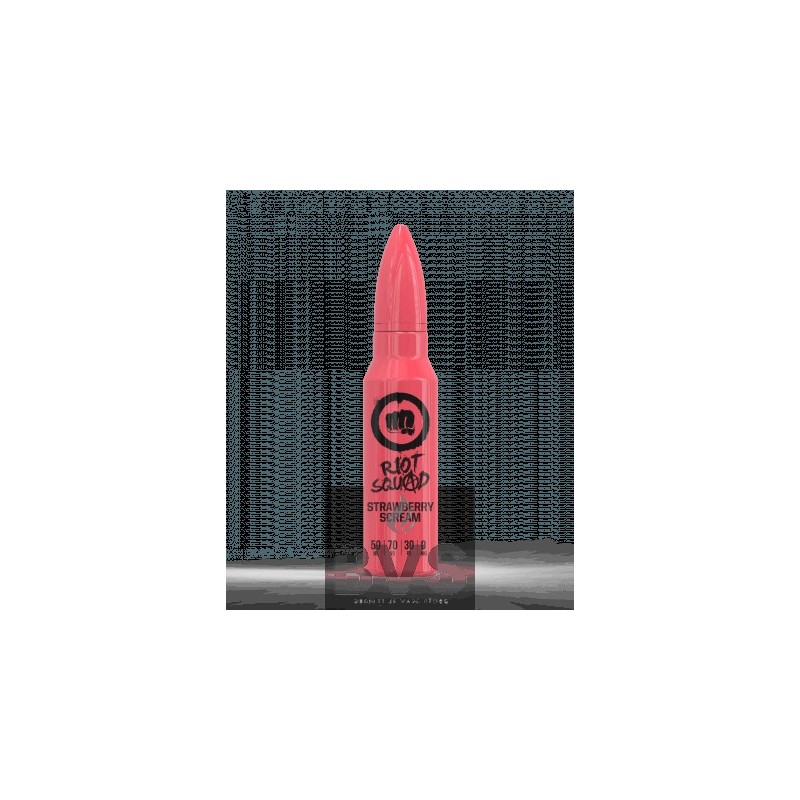 Strawberry Scream by Riot Squad 50ml Short Fill Strawberry Scream by Riot Squad 50ml Short Fill