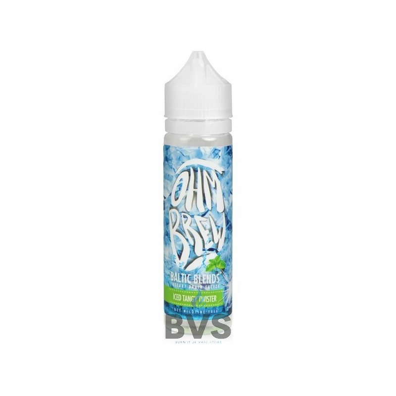 ICED TANGY TWISTER SHORTFILL E-LIQUID BY OHM BREW BALTIC BLENDS 50ML ICED TANGY TWISTER SHORTFILL E-LIQUID BY OHM BREW BALTIC BLENDS 50ML