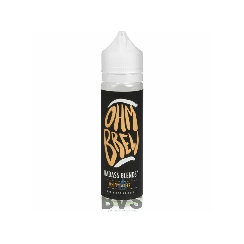 WHIPPY WAFER SHORTFIL E-LIQUID BY OHM BREW BADASS BLENDS 50ML WHIPPY WAFER SHORTFIL E-LIQUID BY OHM BREW BADASS BLENDS 50ML