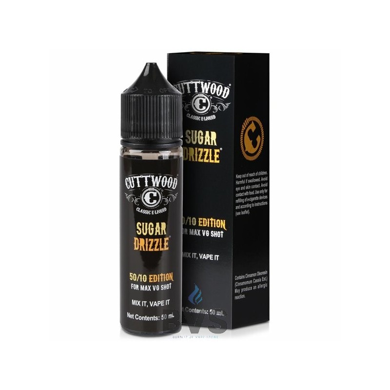 SUGAR DRIZZLE ELIQUID BY CUTTWOOD 50ML SUGAR DRIZZLE ELIQUID BY CUTTWOOD 50ML