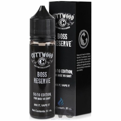 BOSS RESERVE ELIQUID BY CUTTWOOD 50ml