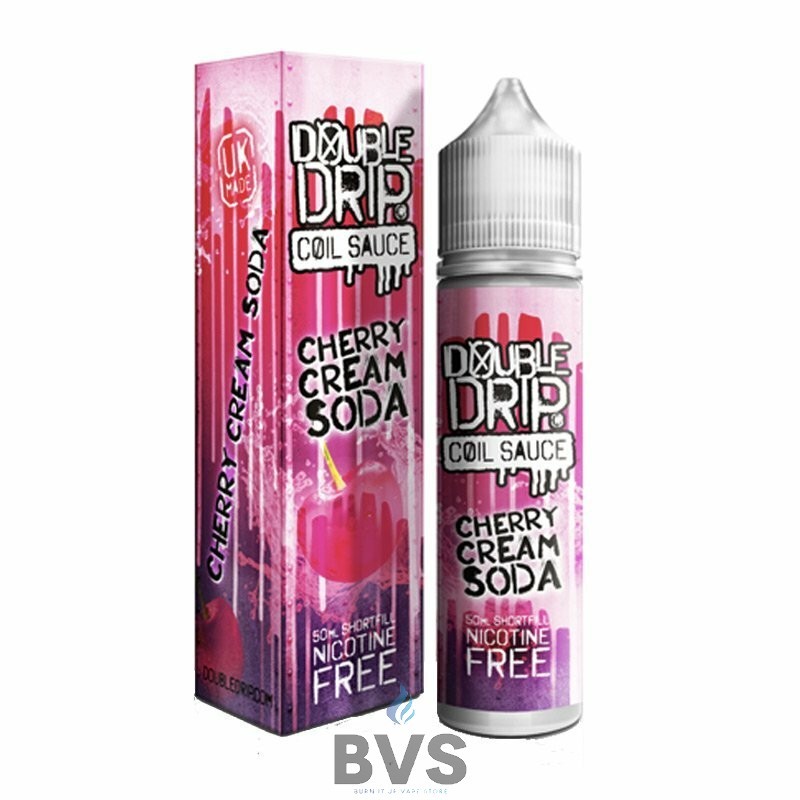 CHERRY CREAM SODA by DOUBLE DRIP ELIQUID 50ML CHERRY CREAM SODA by DOUBLE DRIP ELIQUID 50ML