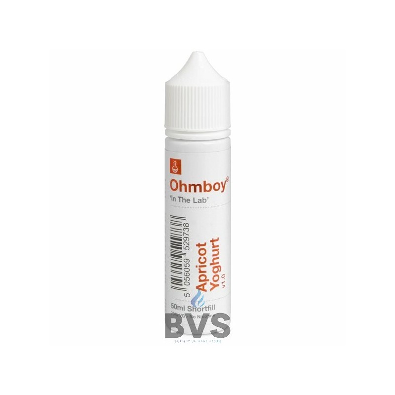 APRICOT YOGHURT SHORTFILL E-LIQUID BY OHM BOY 50ML APRICOT YOGHURT SHORTFILL E-LIQUID BY OHM BOY 50ML
