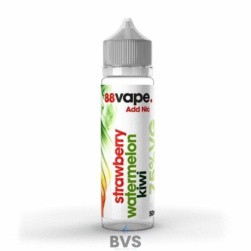 STRAWBERRY KIWI WATERMELON SHORTFILL E-LIQUID BY 88VAPE 50ML STRAWBERRY KIWI WATERMELON SHORTFILL E-LIQUID BY 88VAPE 50ML