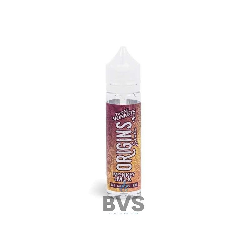 SHOKU SHORTFILL E-LIQUID BY TWELVE MONKEYS ORIGINS 50ML SHOKU SHORTFILL E-LIQUID BY TWELVE MONKEYS ORIGINS 50ML