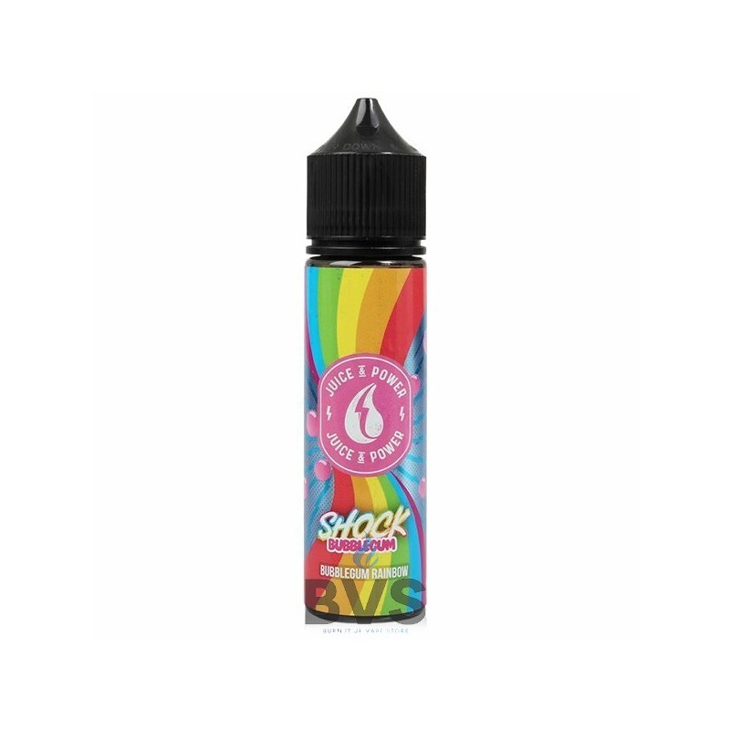 SHOCK BUBBLEGUM SHORTFILL E-LIQUID BY JUICE N POWER 50ML SHOCK BUBBLEGUM SHORTFILL E-LIQUID BY JUICE N POWER 50ML
