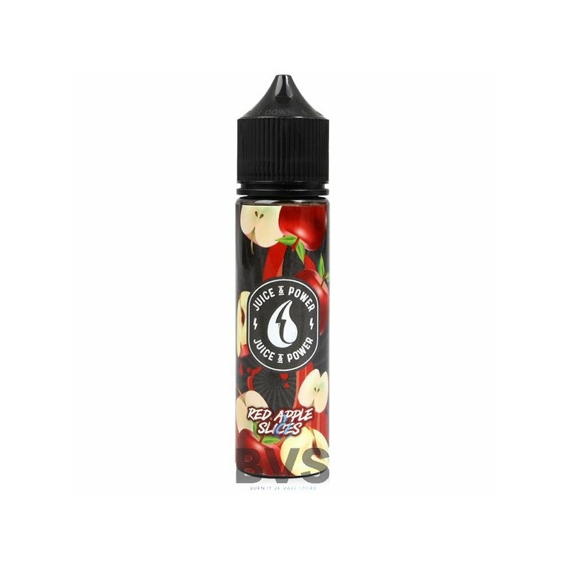 RED APPLE SLICES SHORTFILL E-LIQUID BY JUICE N POWER FRUITS 50ML RED APPLE SLICES SHORTFILL E-LIQUID BY JUICE N POWER FRUITS 50ML