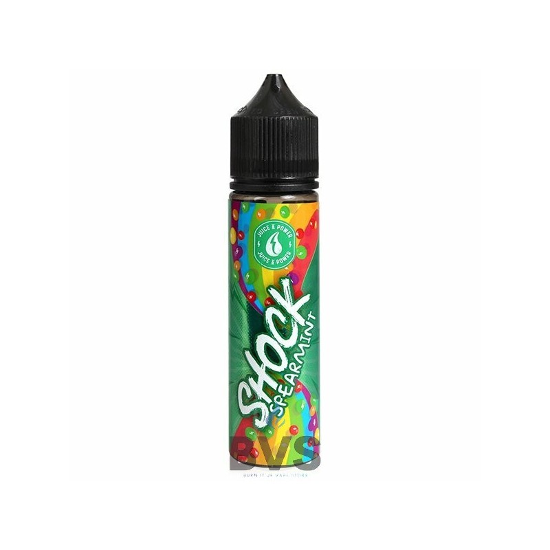 SHOCK SPEARMINT SHORTFILL E-LIQUID BY JUICE N POWER 50ML SHOCK SPEARMINT SHORTFILL E-LIQUID BY JUICE N POWER 50ML
