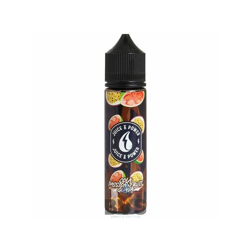 COLA PASSION FRUIT GUAVA SHORTFILL ELIQUID by JUICE N POWER COLA PASSION FRUIT GUAVA SHORTFILL ELIQUID by JUICE N POWER