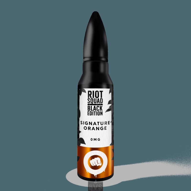 SIGNATURE ORANGE SHORTFILL BY RIOT SQUAD BLACK EDITION 50ML SIGNATURE ORANGE SHORTFILL BY RIOT SQUAD BLACK EDITION 50ML