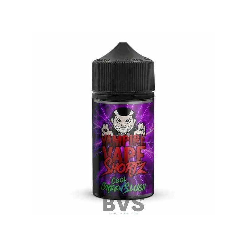 COOL GREEN SLUSH SHORTFILL ELIQUID by VAMPIRE VAPE 50ML COOL GREEN SLUSH SHORTFILL ELIQUID by VAMPIRE VAPE 50ML
