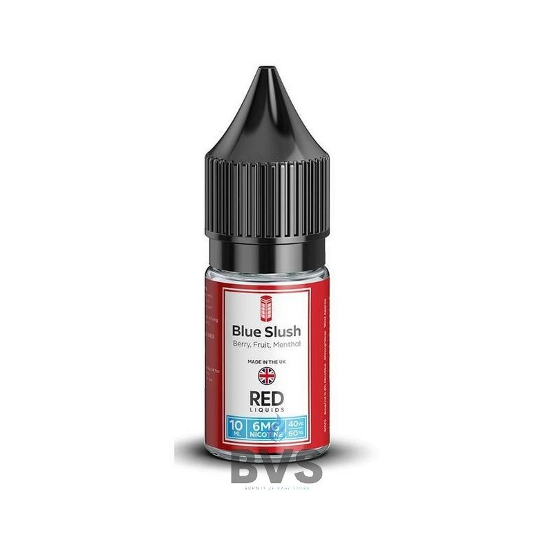 BLUE SLUSH E-LIQUID BY RED LIQUID 40/60 BLUE SLUSH E-LIQUID BY RED LIQUID 40/60