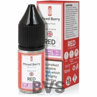 MIXED BERRY E-LIQUID BY RED LIQUID 40/60