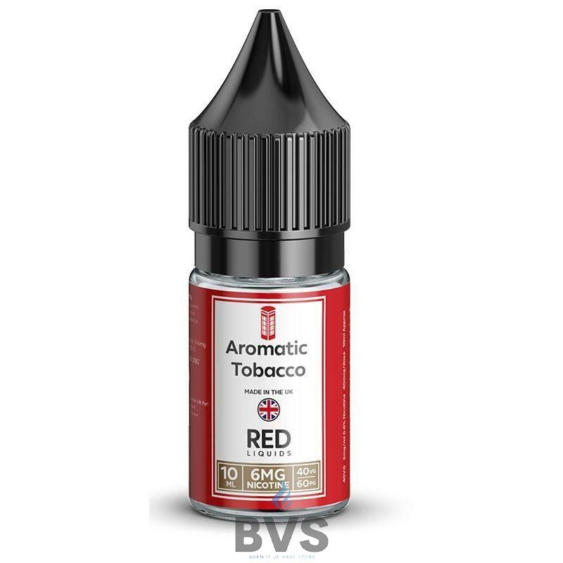 AROMATIC TOBACCO E-LIQUID BY RED LIQUID 40/60 AROMATIC TOBACCO E-LIQUID BY RED LIQUID 40/60
