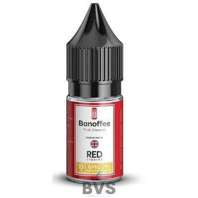 BANOFFEE E-LIQUID BY RED LIQUID 40/60