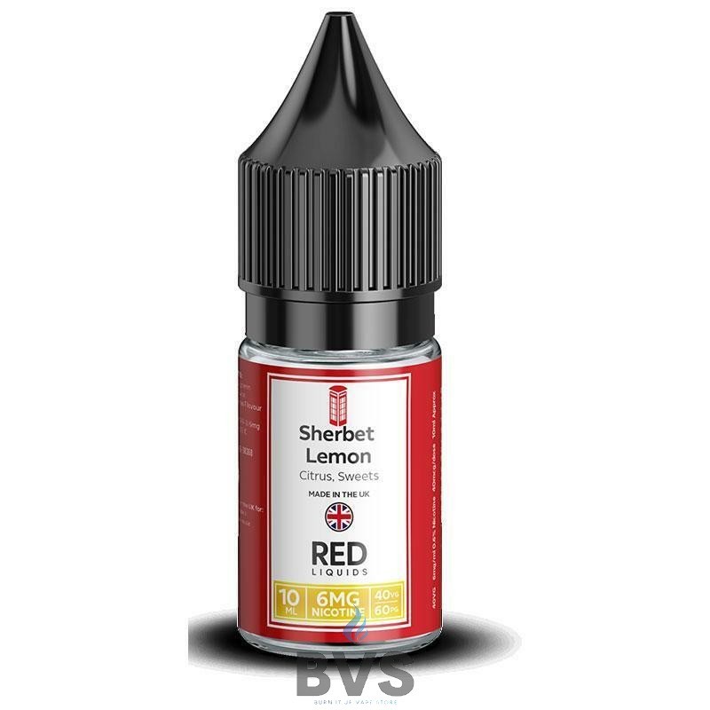 SHERBET LEMON E-LIQUID BY RED LIQUID 40/60 SHERBET LEMON E-LIQUID BY RED LIQUID 40/60