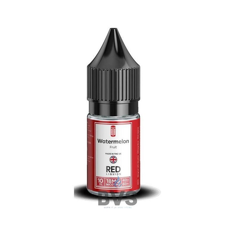 WATERMELON E-LIQUID BY RED LIQUID 40/60 WATERMELON E-LIQUID BY RED LIQUID 40/60