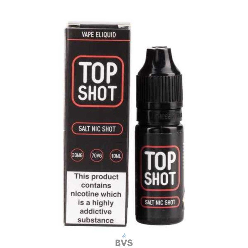 TOP SHOT 70VG SALT NIC SHOT BY TOP SHOT TOP SHOT 70VG SALT NIC SHOT BY TOP SHOT