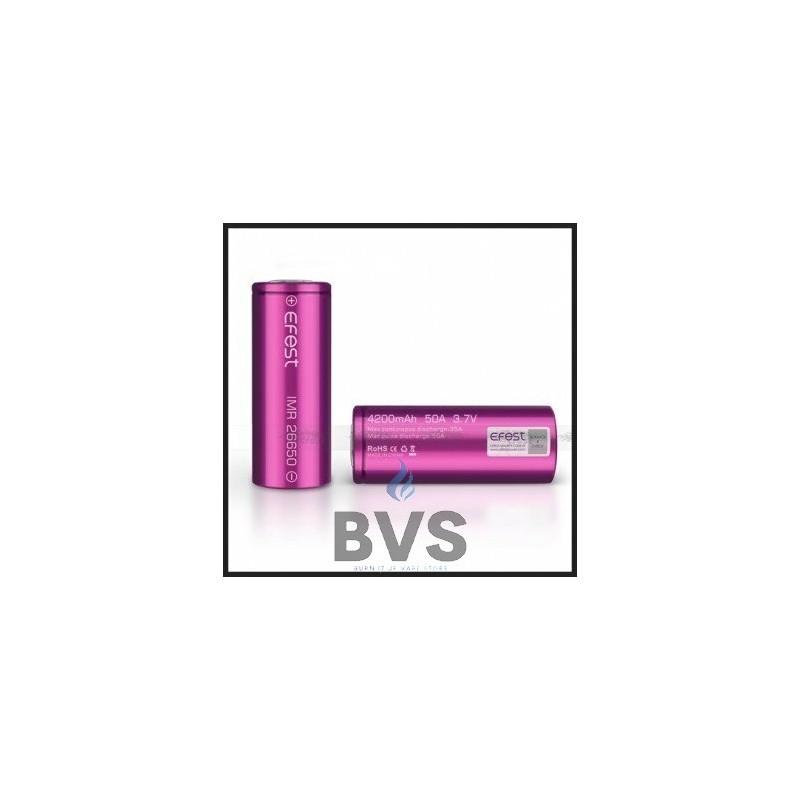 Efest 26650 4200mAh 2 Pack Efest 26650 4200mAh 2 Pack