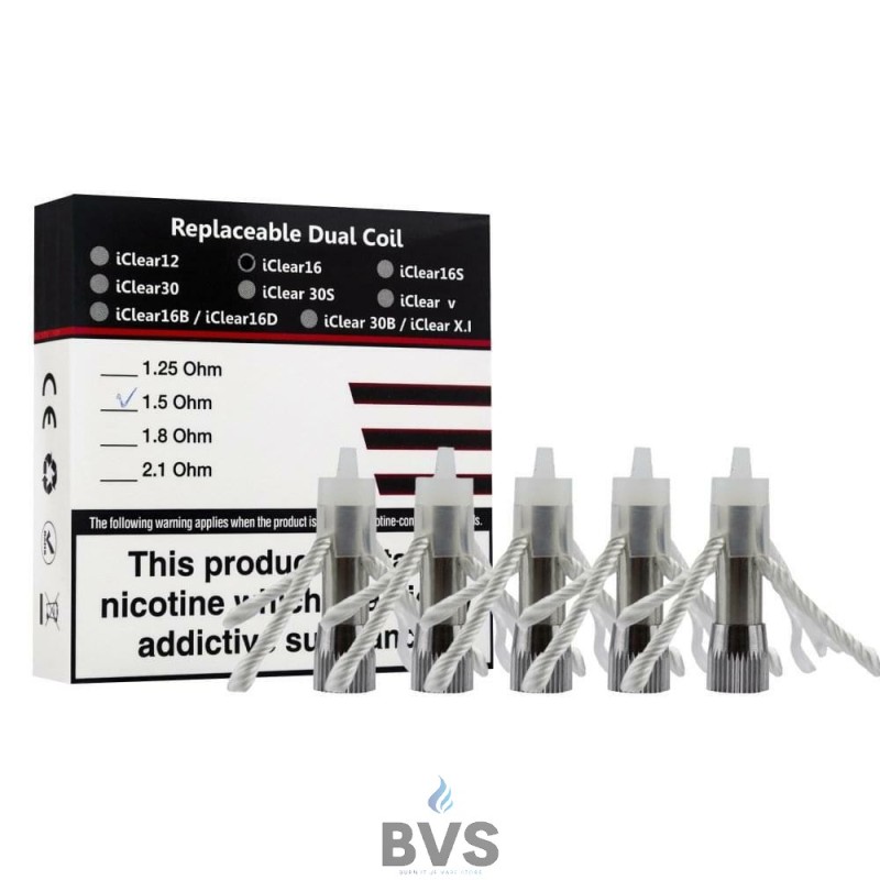 INNOKIN ICLEAR 16 REPLACEMENT COILS INNOKIN ICLEAR 16 REPLACEMENT COILS