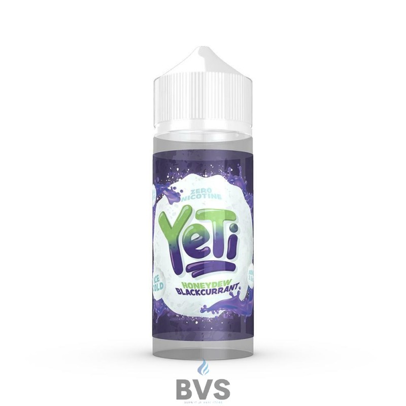 HONEYDEW BLACKCURRANT BY YETI E LIQUID 100ML SHORT FILL HONEYDEW BLACKCURRANT BY YETI E LIQUID 100ML SHORT FILL