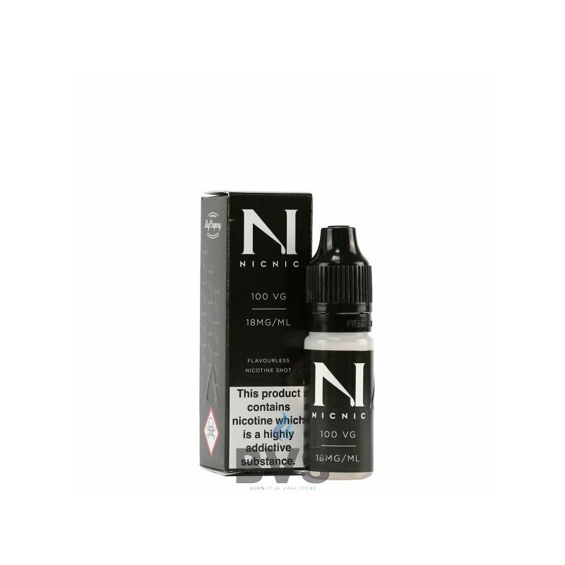 NIC NIC 100VG NICOTINE SHOT BY NIC NIC NIC NIC 100VG NICOTINE SHOT BY NIC NIC