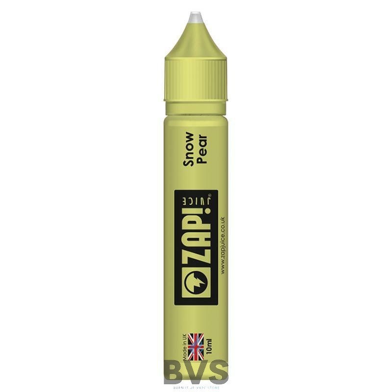 Snow Pear Niic Salt by Zap E Liquid 10ml Bottle 50/50 Snow Pear Niic Salt by Zap E Liquid 10ml Bottle 50/50