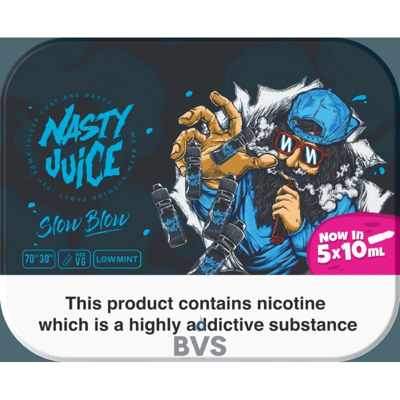 SLOW BLOW ELIQUID BY NASTY JUICE SLOW BLOW ELIQUID BY NASTY JUICE