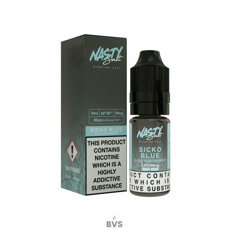SICKO BLUE E-LIQUID BY NASTY SALTS SICKO BLUE E-LIQUID BY NASTY SALTS
