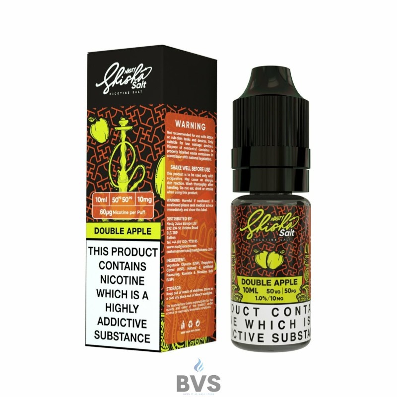 DOUBLE APPLE NIC SALT ELIQUID by NASTY SHISHA DOUBLE APPLE NIC SALT ELIQUID by NASTY SHISHA