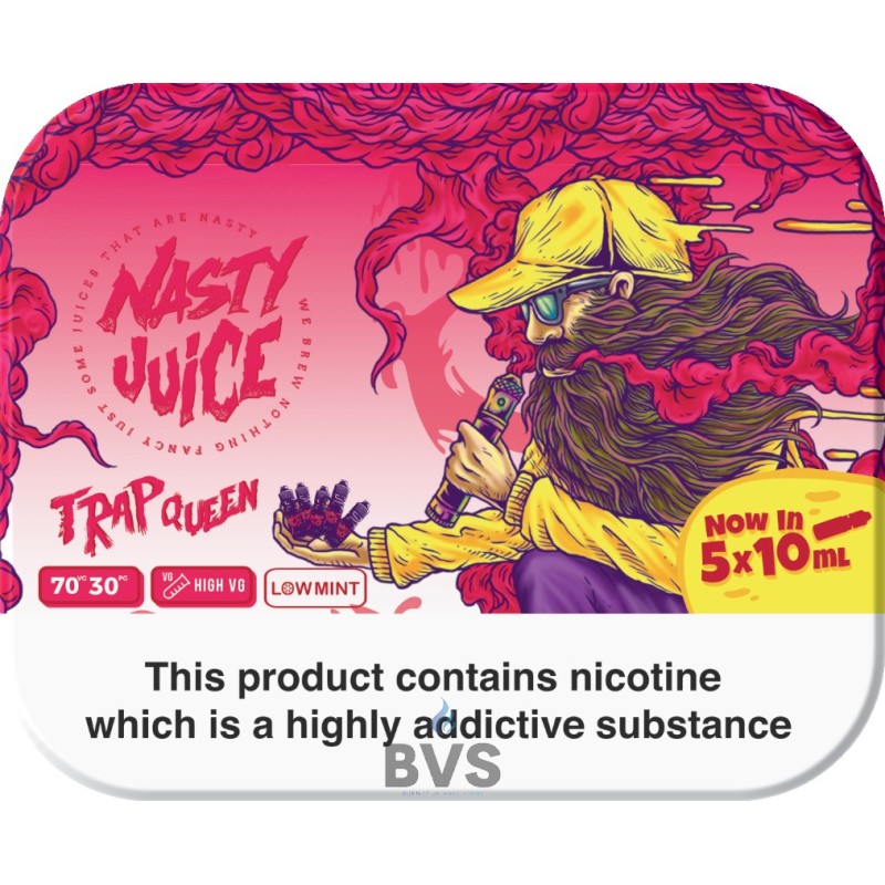 TRAP QUEEN ELIQUID BY NASTY JUICE TRAP QUEEN ELIQUID BY NASTY JUICE