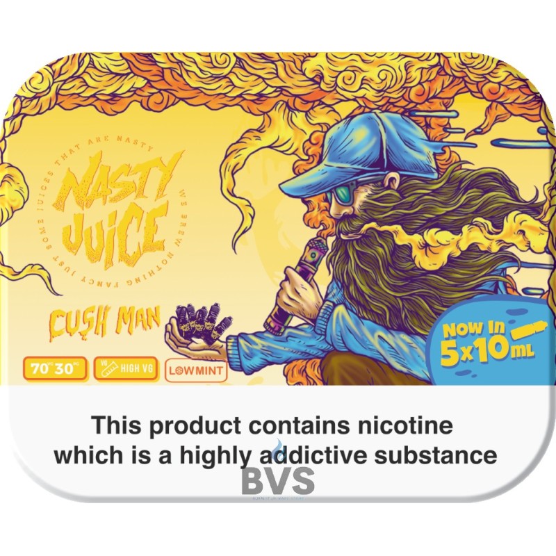 CUSH MAN ELIQUID by NASTY JUICE CUSH MAN ELIQUID by NASTY JUICE
