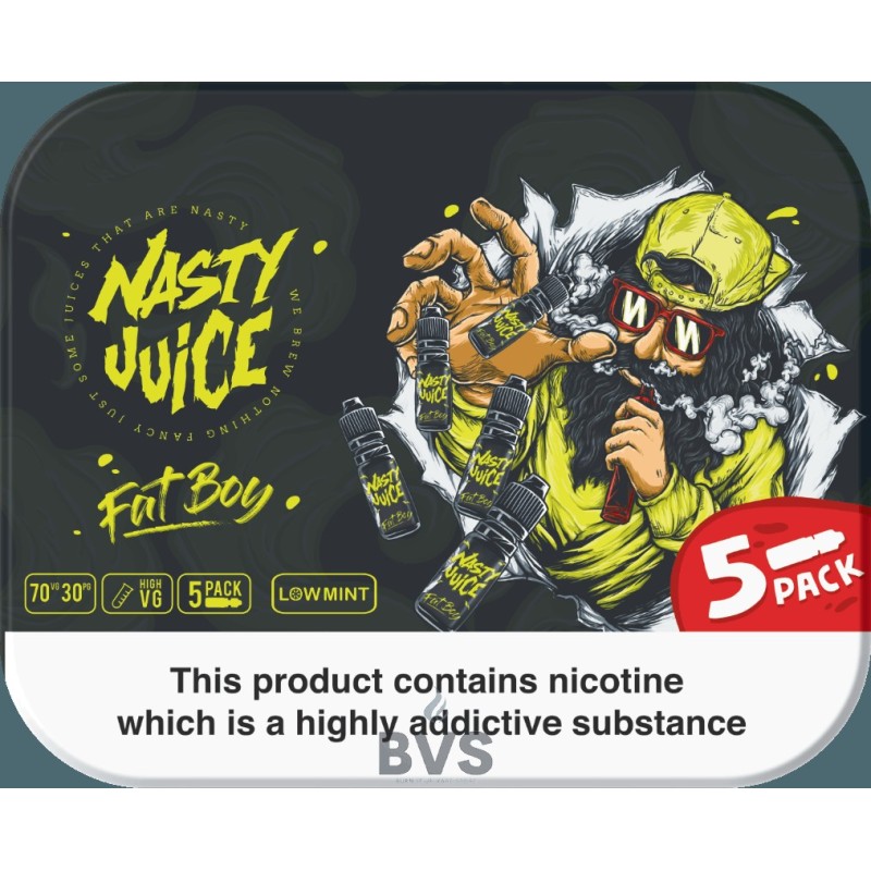 FAT BOY ELIQUID BY NASTY JUICE FAT BOY ELIQUID BY NASTY JUICE