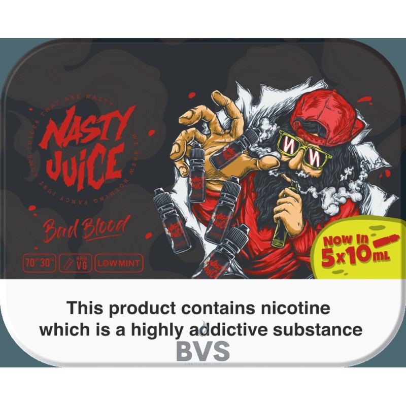 BAD BLOOD ELIQUID BY NASTY JUICE BAD BLOOD ELIQUID BY NASTY JUICE