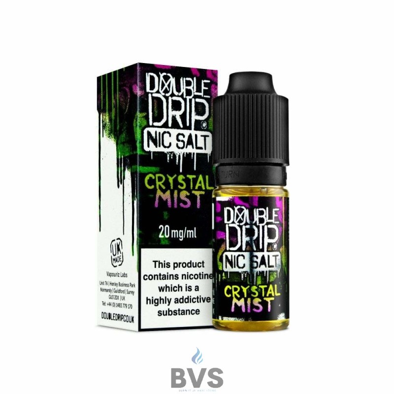 CRYSTAL MIST NIC SALT ELIQUID by DOUBLE DRIP CRYSTAL MIST NIC SALT ELIQUID by DOUBLE DRIP