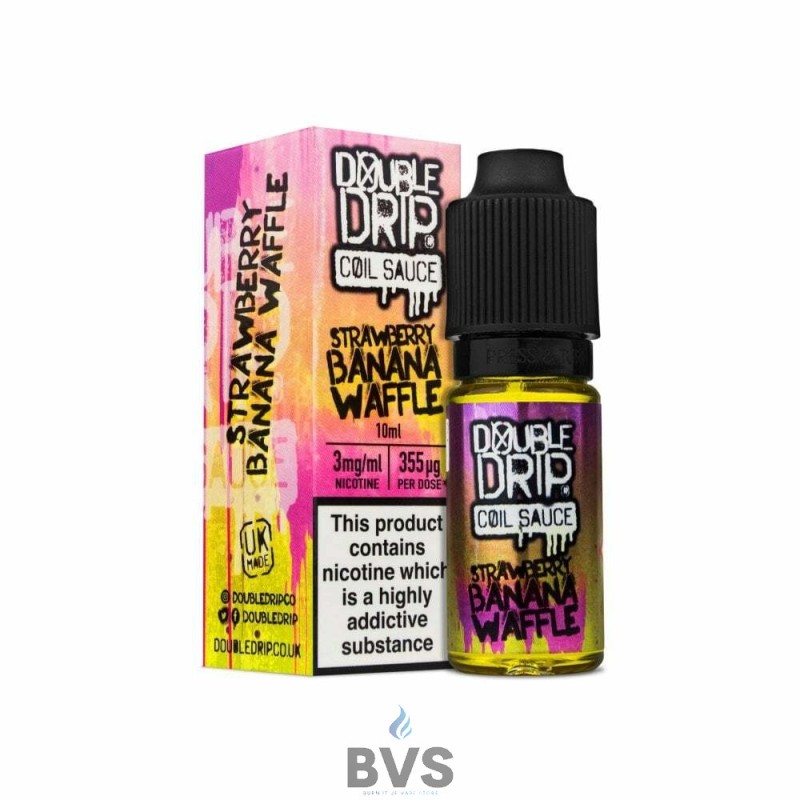 STRAWBERRY BANANA WAFFLE ELIQUID BY DOUBLE DRIP STRAWBERRY BANANA WAFFLE ELIQUID BY DOUBLE DRIP