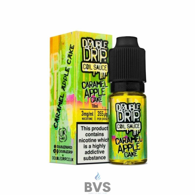 DOUBLE DRIP CARAMEL APPLE CAKE ELIQUID DOUBLE DRIP CARAMEL APPLE CAKE ELIQUID