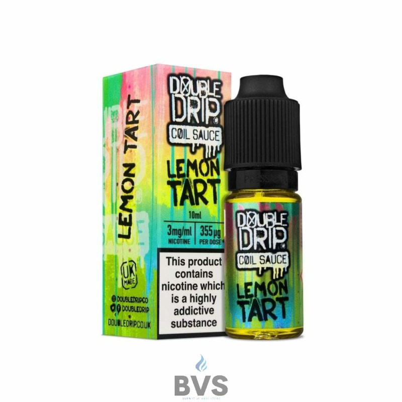 LEMON TART ELIQUID BY DOUBLE DRIP LEMON TART ELIQUID BY DOUBLE DRIP