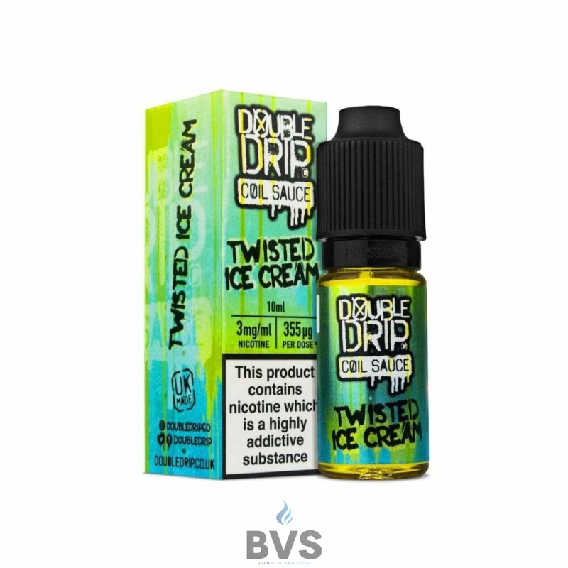 TWISTED ICE CREAM ELIQUID BY DOUBLE DRIP TWISTED ICE CREAM ELIQUID BY DOUBLE DRIP