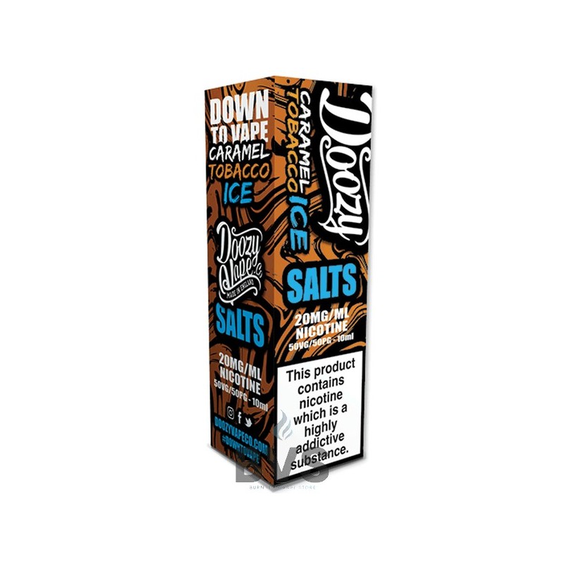 DOOZY SALTS CARAMEL TOBACCO ICE ELIQUID DOOZY SALTS CARAMEL TOBACCO ICE ELIQUID