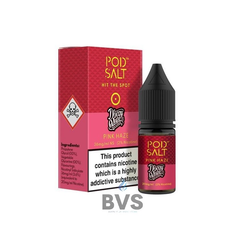 PINK HAZE DOOZY E-LIQUID BY POD SALT PINK HAZE DOOZY E-LIQUID BY POD SALT