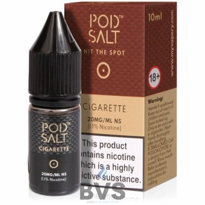 Cigarette Nicotine Salt ELiquid by Pod Salt